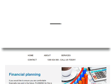 Tablet Screenshot of myfinancialgroup.com.au